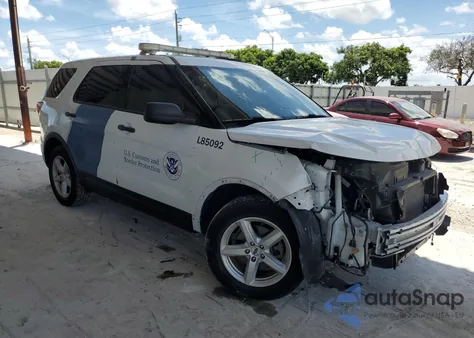2018 Ford Explorer z USA, uszkodzony, nr VIN 1FM5K7B88JGA59264